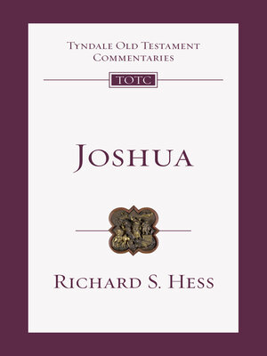 cover image of Joshua: an Introduction and Commentary